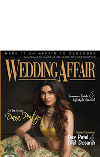 Actress Diana Penty in Narayan Jewellers jewellery for Wedding Affair magazine’s May 2019 issue.