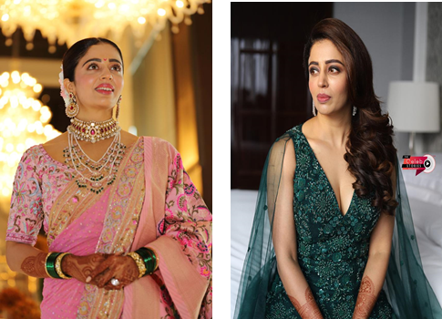 Narayan Jewellers designed the wedding jewellery for the Actress Neha Pendse Wedding.