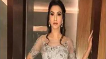 Gauhar Khan looked gorgeous in Narayan Jewellers’ jewellery at an event in Pune.