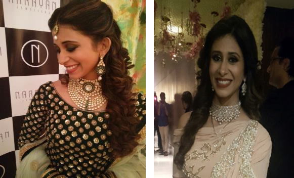 Narayan Jewellers designed the wedding jewellery for the biggest television wedding of 2016 of Suyyash Rai and Kishwer Merchant